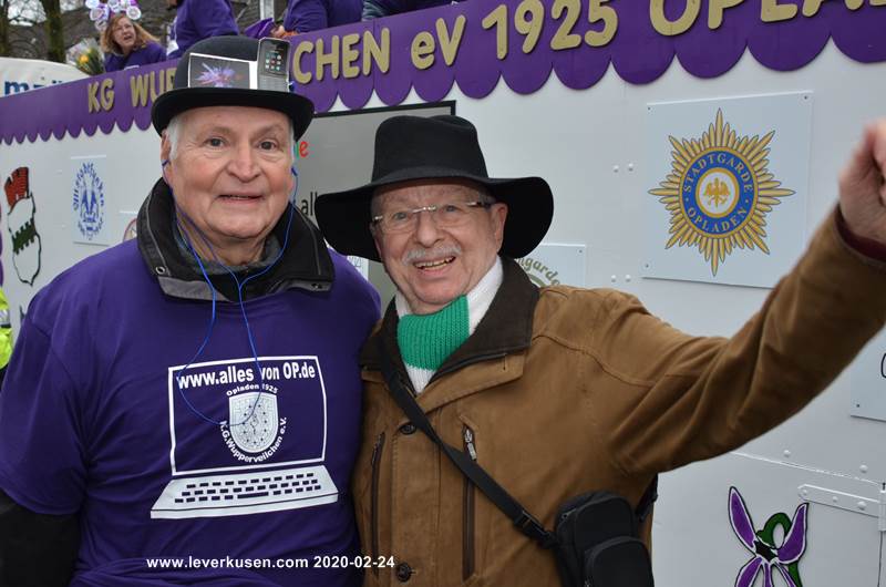 Manfred Luxem und Toni Blankerts
