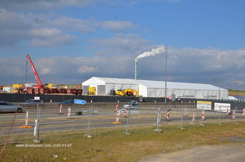 Rheinbrücke Leverkusen: Ende der Arbeiten in der Einhausung