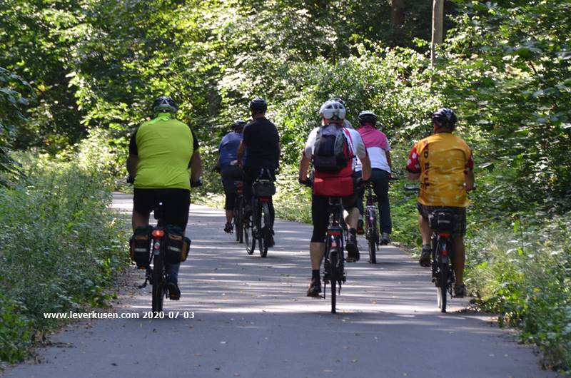 Fahrrad-Stau