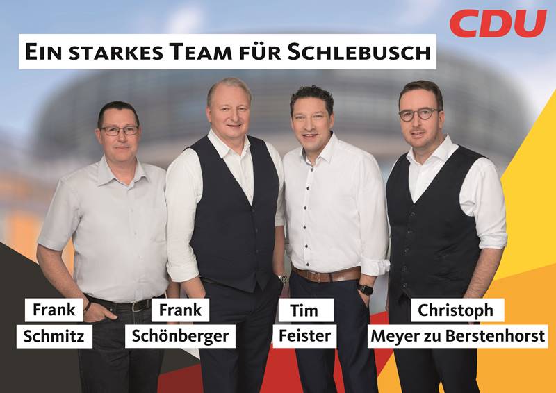 Starkes Team für Schlebusch