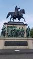Reiterdenkmal mit Freiherr vom Diergardt 