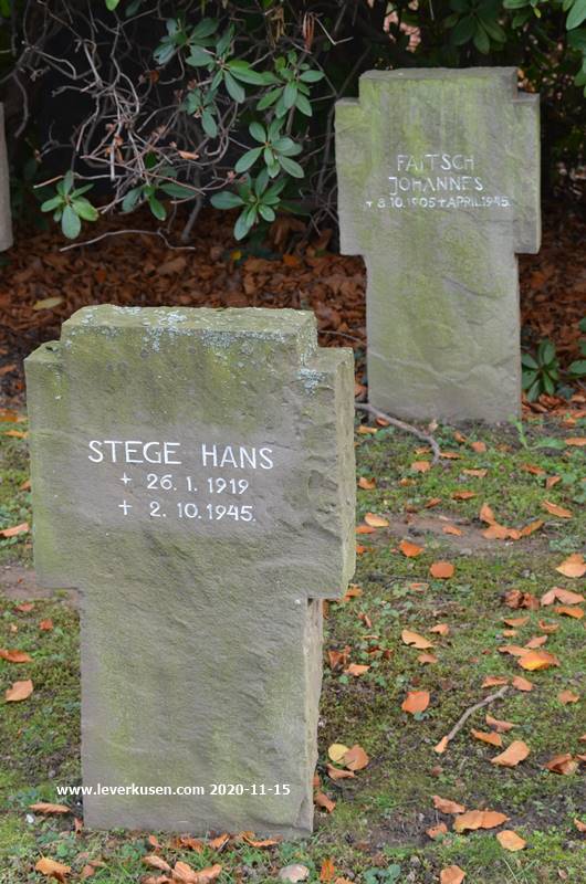 Kriegsgräber Stege/Faitsch
