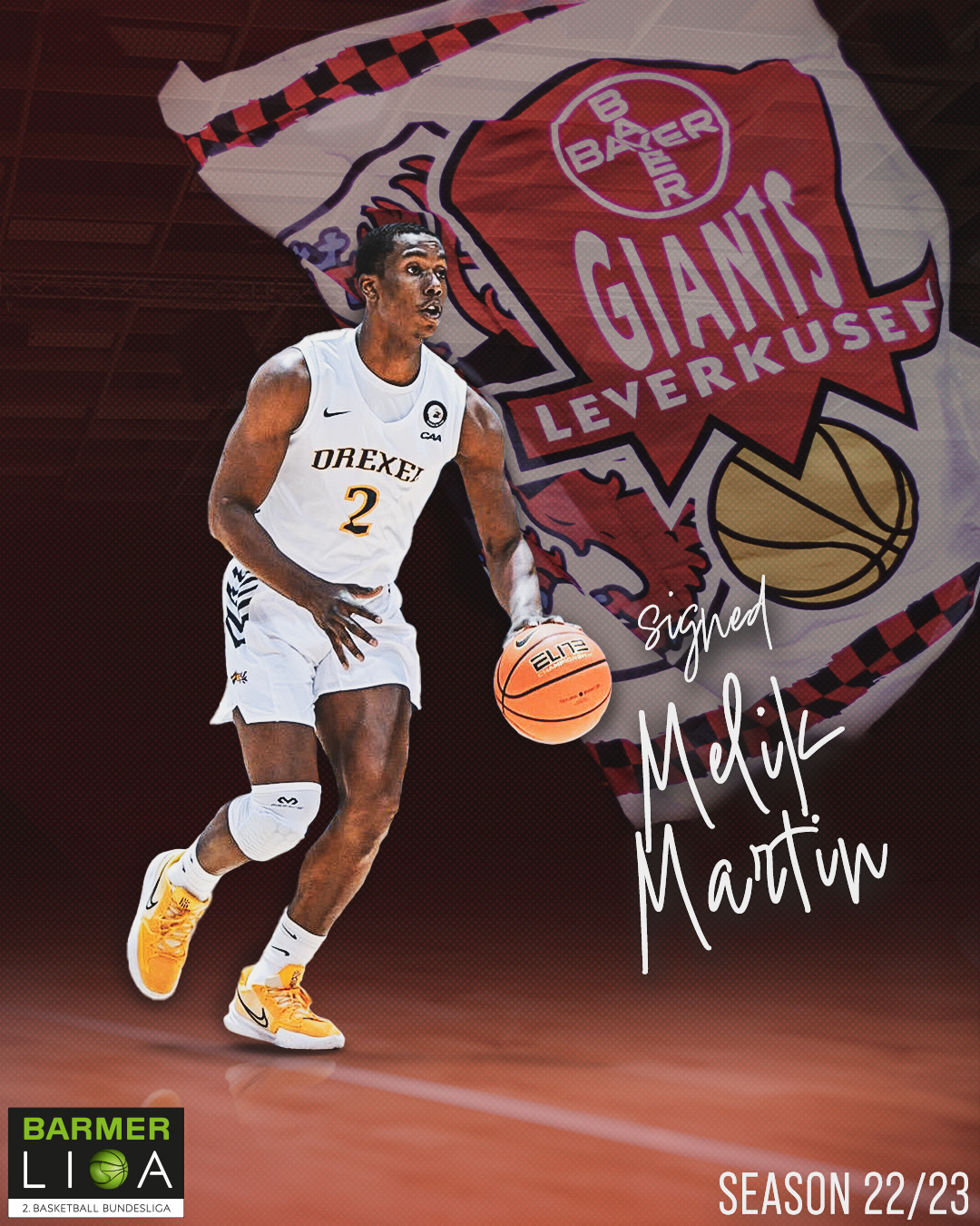 Melik Martin / (c) BAYER GIANTS Leverkusen