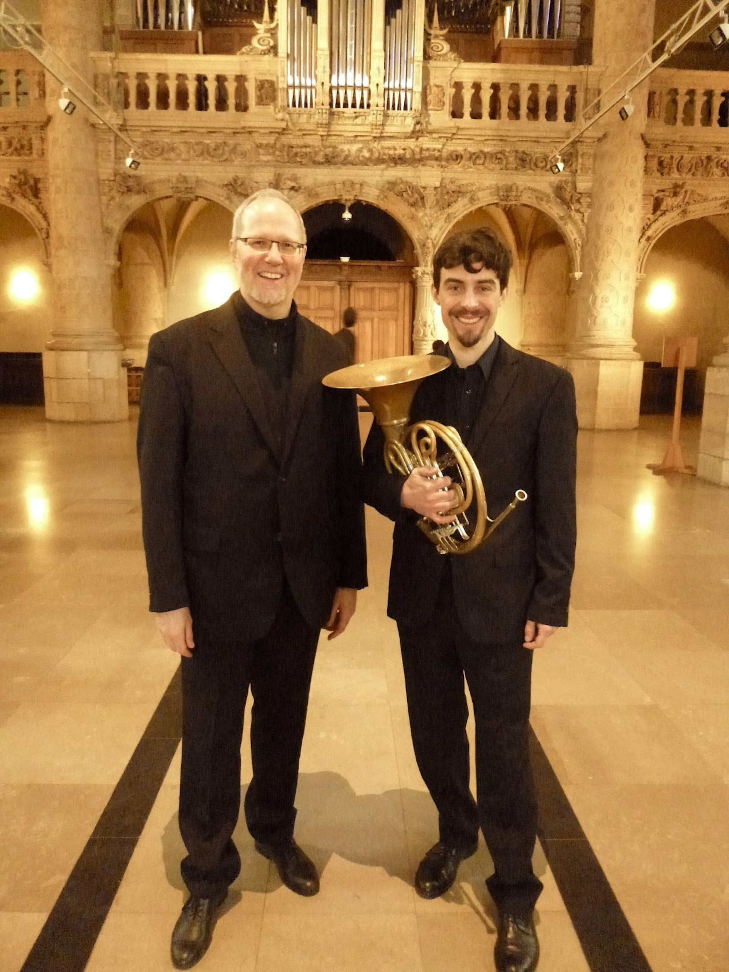 Thorsten Pech und Jean-Luc Wietor spielen am 04. September 2022 in der Christuskirche in Wiesdorf