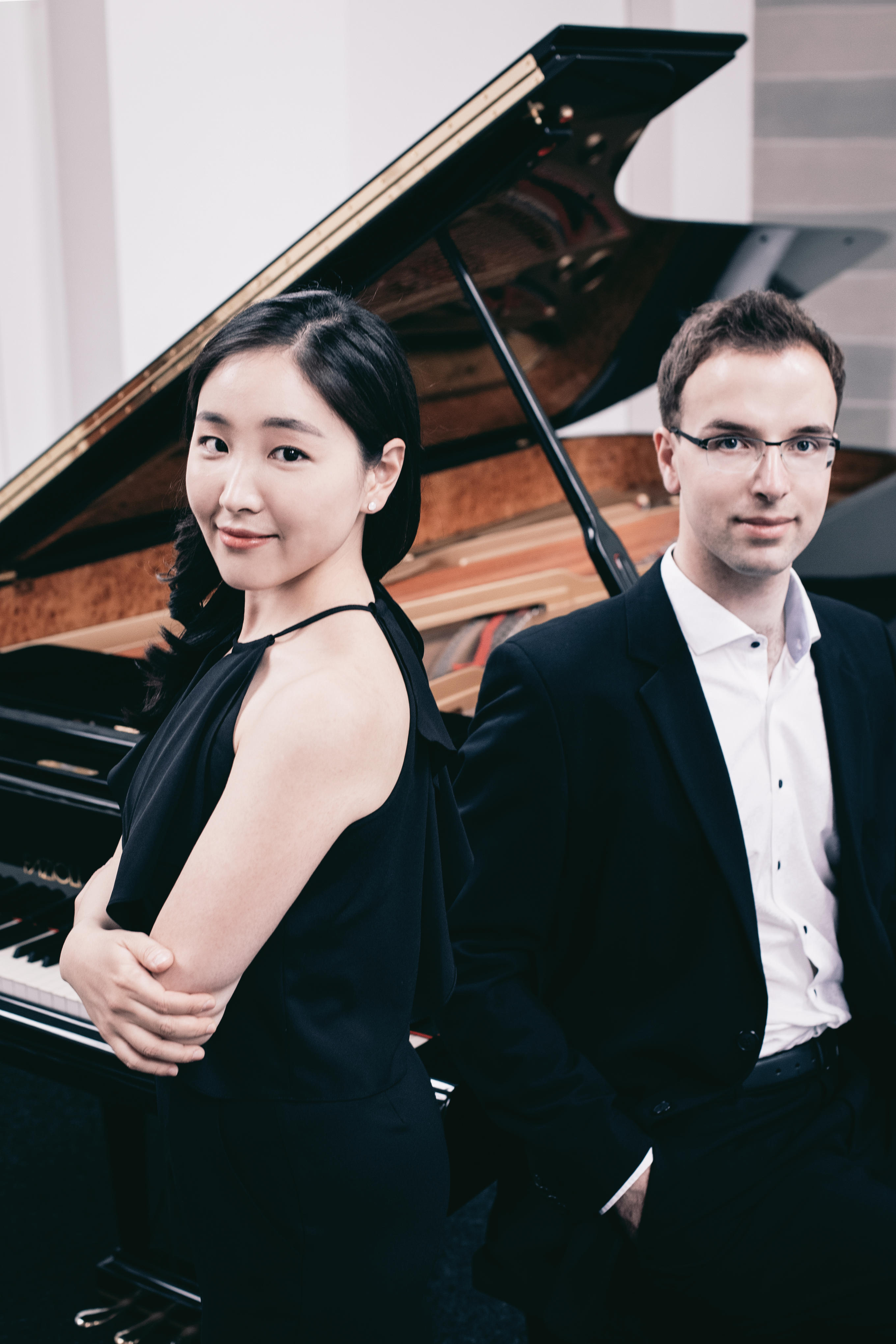Das Duo Kim & Hanßen am 27. November 2022 in der Klaviermatinee // Foto: (c) Sihoo-Kim