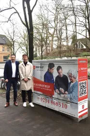 Malteser setzen auf innovative Werbung in Leverkusen: CityCubes® als neue Marketingfläche