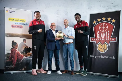 Pronova BKK ist neue Gesundheitspartnerin der Bayer Giants