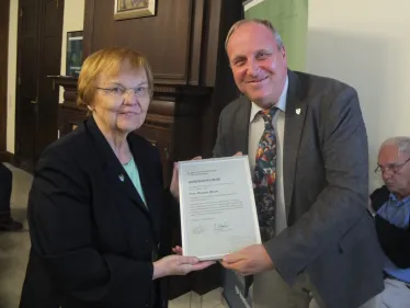 Opladener Geschichtsverein: Renate Blum geehrt, Gutbier als Vorsitzender bestätigt