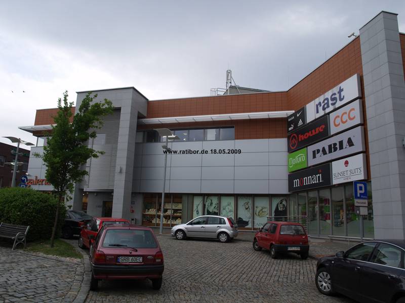 Ratibor: Einkaufszentrum auf der Bahnhofstr.