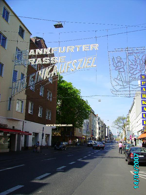 Foto der Mülheimer Straße: Frankfurter Str. in Köln-Mülheim
